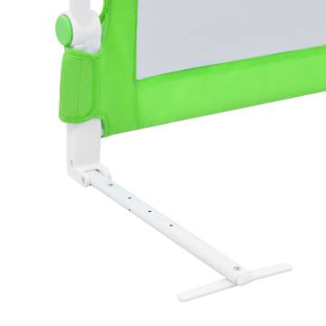 Toddler Safety Bed Rail Green - 180x42 cm Polyester