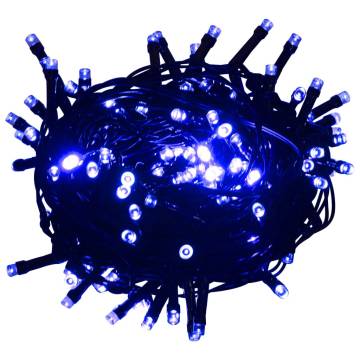 150 LEDs Blue LED String - 15m PVC for Festive Decor