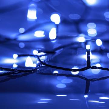 150 LEDs Blue LED String - 15m PVC for Festive Decor