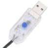 150 LEDs Blue LED String - 15m PVC for Festive Decor