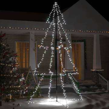 Christmas Cone Tree with 360 LEDs - Indoor & Outdoor 143x250 cm