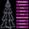 Christmas Cone Tree with 360 LEDs - Indoor & Outdoor 143x250 cm