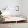 Day Bed Solid Wood Pine 90x200 cm Colour natural Size 90 x 200 cm 