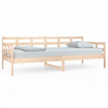 Solid Wood Pine Day Bed 90x200 cm - Versatile & Stylish