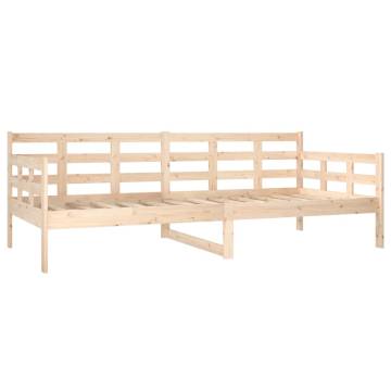 Solid Wood Pine Day Bed 90x200 cm - Versatile & Stylish