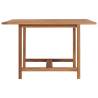 Garden Dining Table 110x110x75 cm - Solid Teak Wood