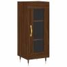 Elegant Highboard in Brown Oak - Stylish Storage Solution