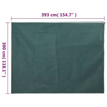 Plant Fleece Covers with Zip - 2 pcs 3.93x3m for Winter Protection