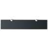 Floating Shelves 2 pcs Glass 50x10 cm - Stylish & Functional