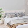 Stylish White Pine Bed Headboard - 184x3x81 cm