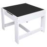 Children's Table with 2 Chairs - White MDF | Hipo Market