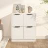 Sideboard White 60x30x70 cm Engineered Wood Colour white Quantity in Package 1 