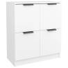 Modern White Sideboard 60x30x70 cm - Stylish Storage Solutions