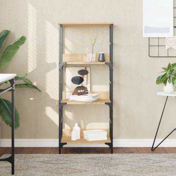 Bookshelf Sonoma Oak - Stylish Storage Solution | Hipo Market