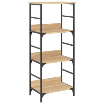 Bookshelf Sonoma Oak - Stylish Storage Solution | Hipo Market