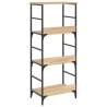 Bookshelf Sonoma Oak - Stylish Storage Solution | Hipo Market