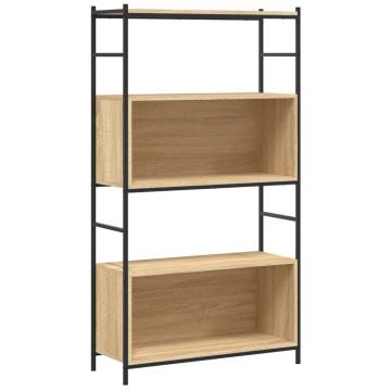 Bookshelf Sonoma Oak 80x30x145.5 cm | Durable & Stylish