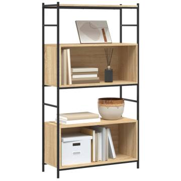 Bookshelf Sonoma Oak 80x30x145.5 cm | Durable & Stylish