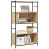 Bookshelf Sonoma Oak 80x30x145.5 cm | Durable & Stylish