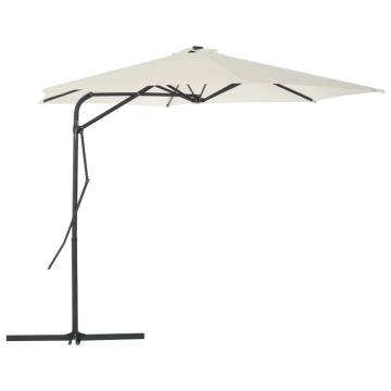 Outdoor Parasol 300 cm Sand - UV Protective & Durable