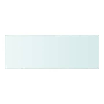 Clear Glass Shelves - 2 pcs, 40x12 cm | HipoMarket UK