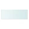 Clear Glass Shelves - 2 pcs, 40x12 cm | HipoMarket UK