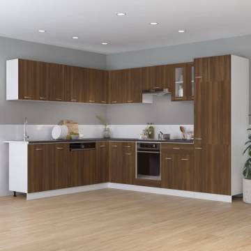 Kitchen Cabinet Brown Oak - 75.5x75.5x80.5 cm | Hipomarket