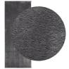 HUARTE Anthracite Rug 80x200 cm - Soft, Washable & Non-slip