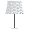 Stylish White Wicker Lamp Shade Ø20x15 cm | Hipomarket