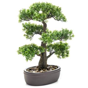 Emerald Artificial Ficus Mini Bonsai - 43 cm | Hipomarket