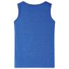 Kids' Tank Top Blue Melange 104 - Affordable Kids' Clothing