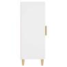 Stylish White Sideboard - 34.5x34x90 cm Engineered Wood