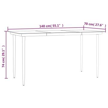 5 Piece Garden Dining Set - Durable and Stylish Outdoor Furniture