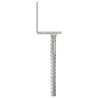 6 pcs Galvanised Steel Fence Anchors - Durable & Secure