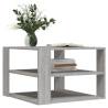 Elegant Grey Sonoma Coffee Table - 59.5x59.5x40 cm