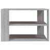 Elegant Grey Sonoma Coffee Table - 59.5x59.5x40 cm