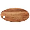 Solid Wood Acacia Chopping Board 50x25x2.5 cm - Essential Tool