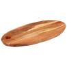 Solid Wood Acacia Chopping Board 50x25x2.5 cm - Essential Tool