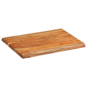 Solid Acacia Wood Chopping Board - 50x38x2.5 cm