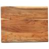 Solid Acacia Wood Chopping Board - 50x38x2.5 cm