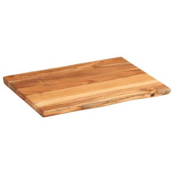 Solid Acacia Wood Chopping Board - 50x38x2.5 cm