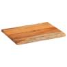 Solid Acacia Wood Chopping Board - 50x38x2.5 cm