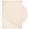 HUARTE Soft Beige Rug 140x200 cm - Washable & Non-Slip