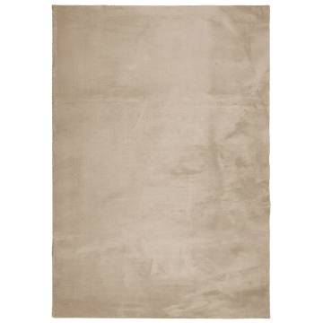 HUARTE Soft Washable Rug - Sand 120x170 cm | Hipomarket