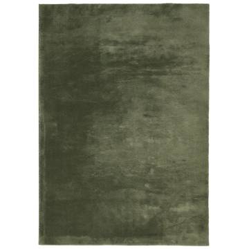 HUARTE Soft Washable Rug - Forest Green 120x170 cm | Hipomarket