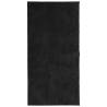 HUARTE Short Pile Soft Black Rug 100x200 cm - Hipomarket