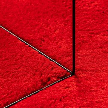 HUARTE Soft & Washable Red Rug 80x200 cm | Hipomarket