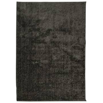 Rug ISTAN High Pile Anthracite 120x170 cm - Comfort & Style