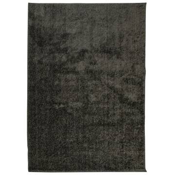 Rug ISTAN High Pile Anthracite 160x230 cm - Soft & Stylish