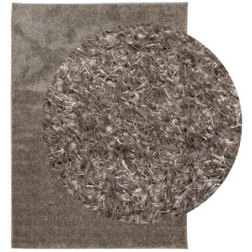 Rug ISTAN High Pile Shiny Look Grey - 240x340 cm